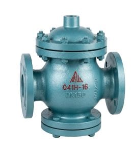 H7B41X boiler return check valve, normally closed, DN80 PN16 flanged