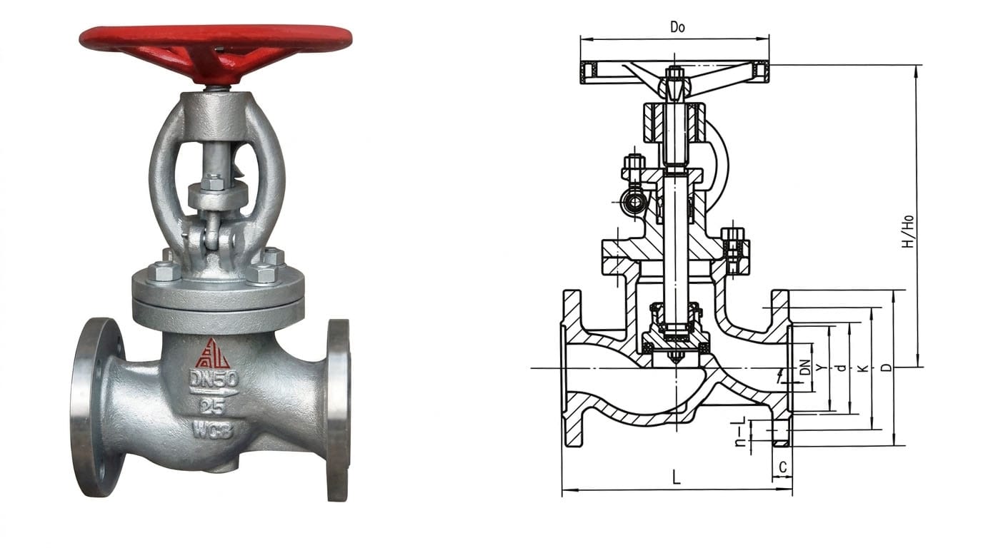 RJ41F Gas Globe Valve