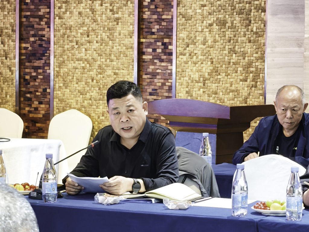 Gaoshan Valve chairman speech at annual sales meeting